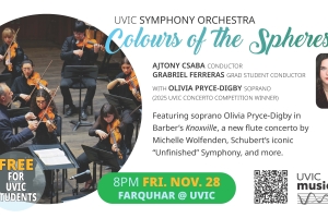 UVic Szimfonikus Zenekar: Colours of the Spheres